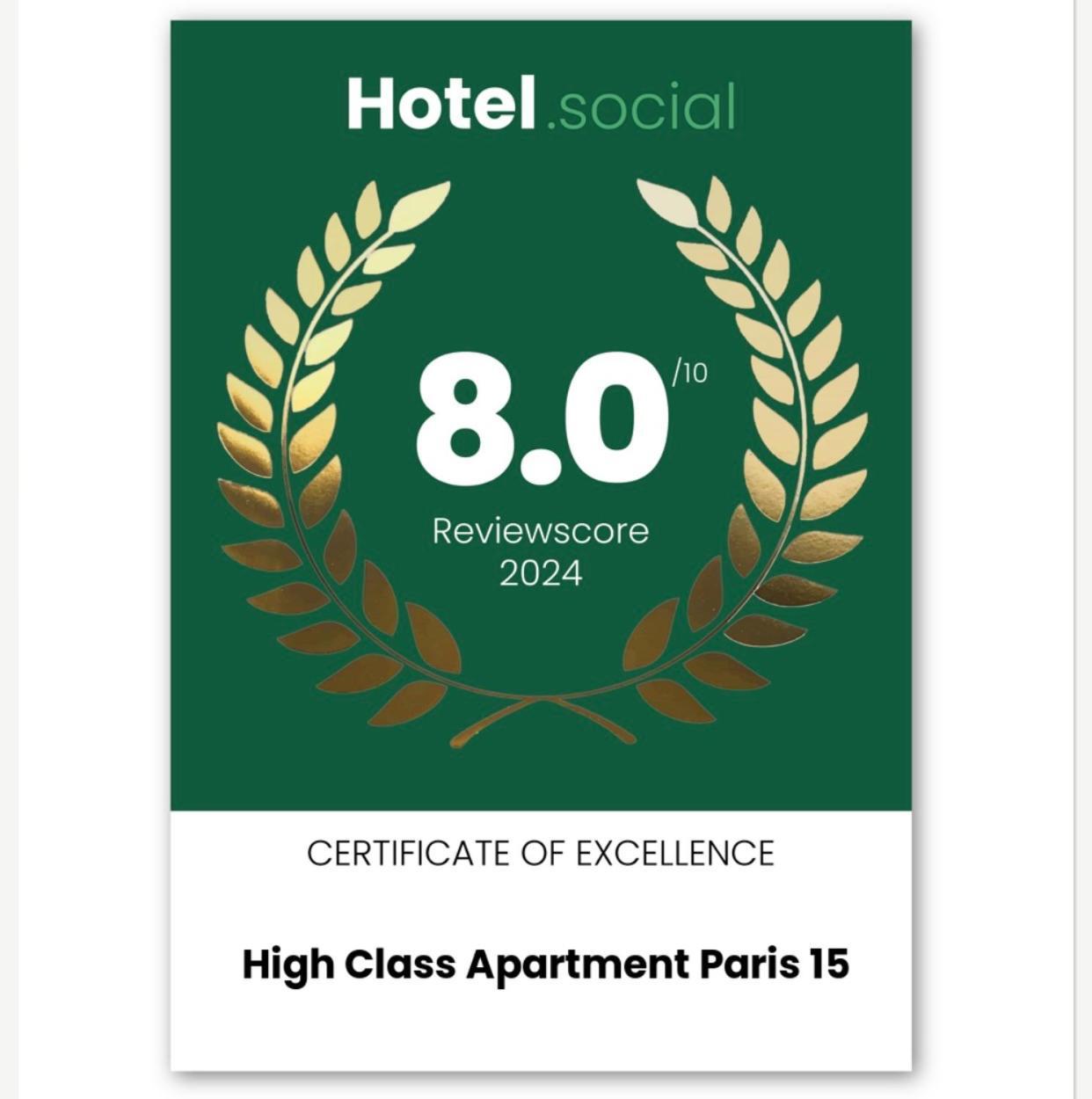 High Class Apartment Paris 15 Экстерьер фото
